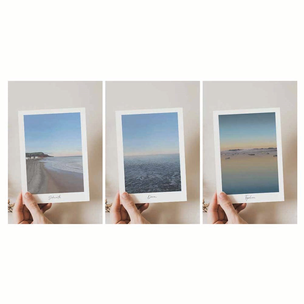 Greetings cards - Sidmouth, Devon & Topsham 3 pack