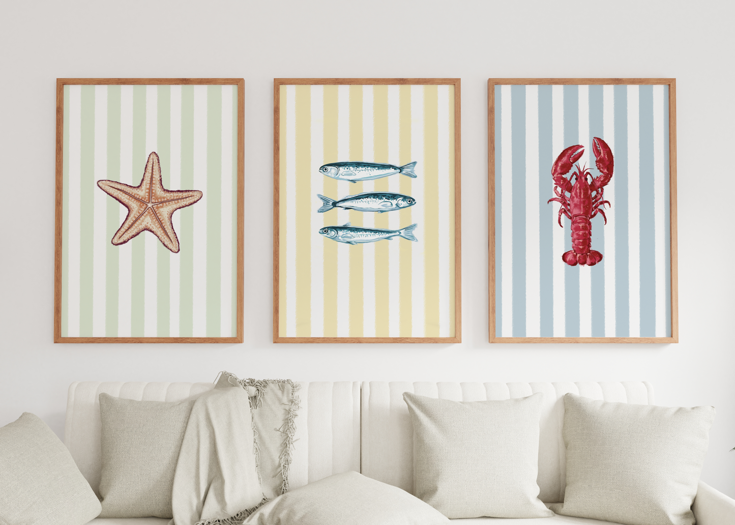 - 'by the sea' - PRE-ORDER Choose any 2 of 3 prints